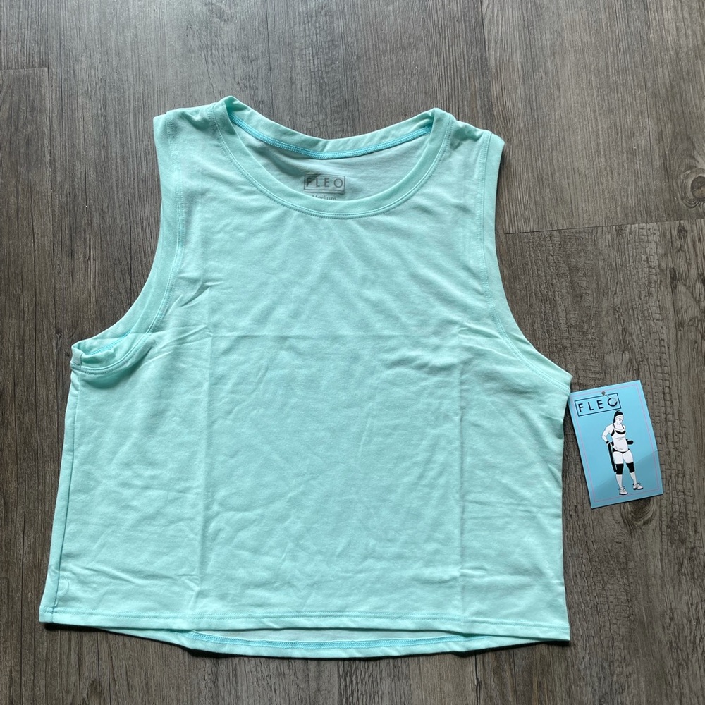 Dylan Muscle Crop Plume Fleo